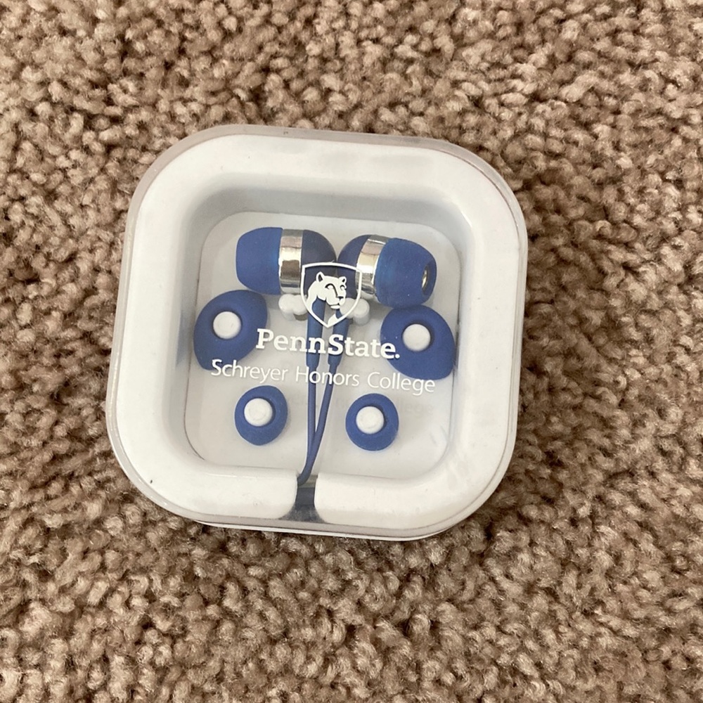 Penn State Schreyer Honors College headphones